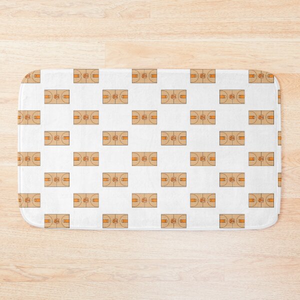 Item preview, Campbell University Basketball Court designed and sold by morgankeiky.