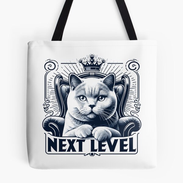 Item preview, BKH British Shorthair Blue Cat Royal Chair Next Level Gift designed and sold by Pineapple-Tree.