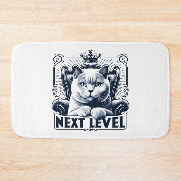 Item preview, BKH British Shorthair Blue Cat Royal Chair Next Level Gift designed and sold by Pineapple-Tree.