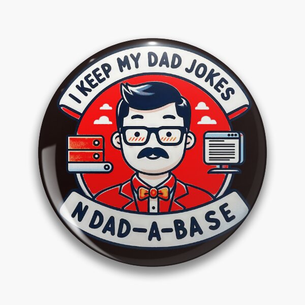 Artikelvorschau, Bewahre alle meine Papa-Witze in einer Dad-a-Base auf – Lustiges Papa-Witz-Design entworfen und verkauft von KriticalDesigns.