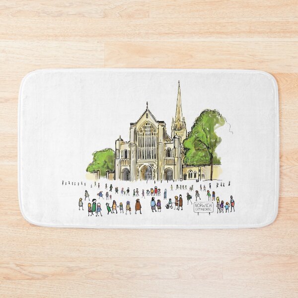 Item preview, Norwich Cathedral, Illustrated Tribute designed and sold by FoleyPottery.