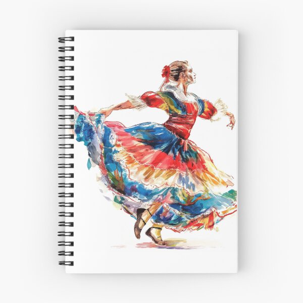 Item preview, a beautiful and vibrant painting of a woman dancing designed and sold by Love-Light-Bite.