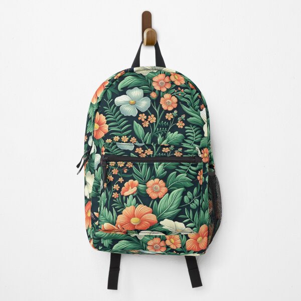 Item preview, Summer Flowers on Black Background designed and sold by emilykang.