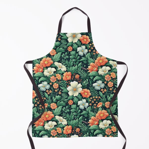 Item preview, Summer Flowers on Black Background designed and sold by emilykang.