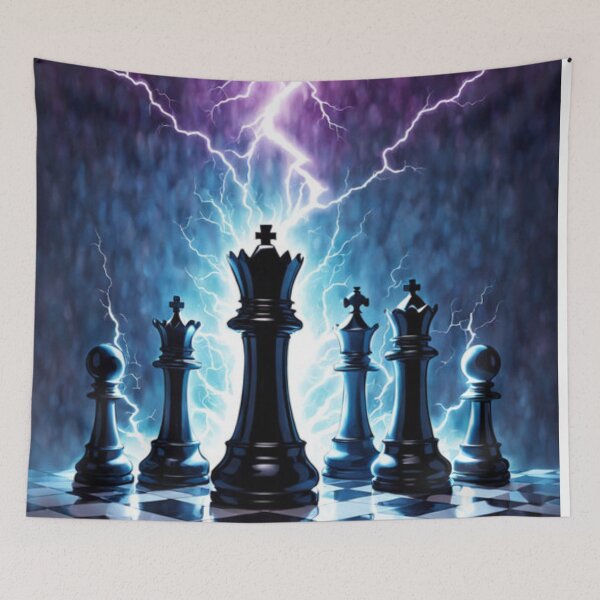 Item preview, Electric Chess designed and sold by Planetporridge.
