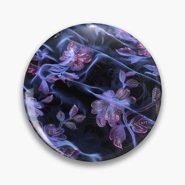 Item preview, Satin texture of molten flowers designed and sold by Fantasyplus.