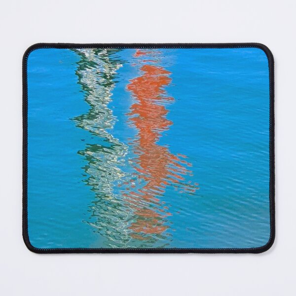 Item preview, blue and reflections designed and sold by Tereza Pilar Art.