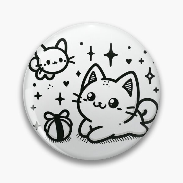 Item preview, Curious Cat designed and sold by Catobix.