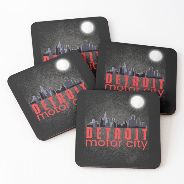 Item preview, Distressed Detroit Skyline Motor City designed and sold by AlienOccupation.