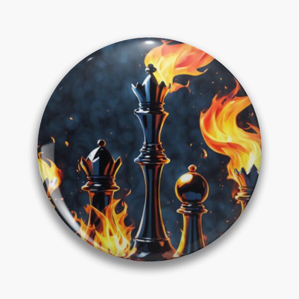 Item preview, Blazing Chess Art designed and sold by Planetporridge.