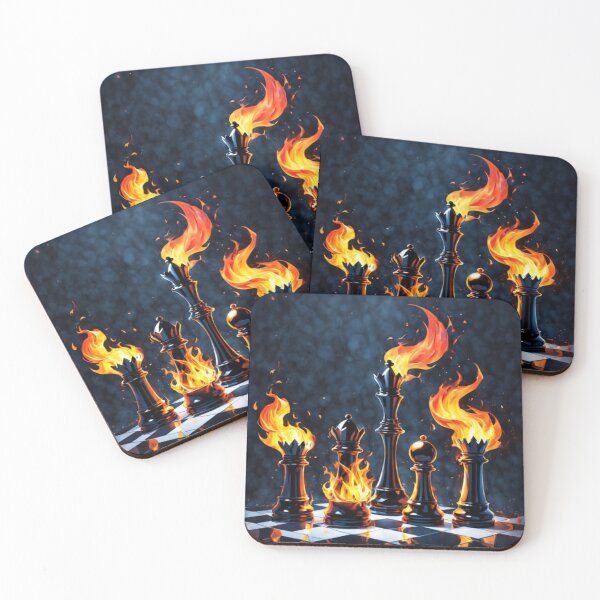Item preview, Blazing Chess Art designed and sold by Planetporridge.