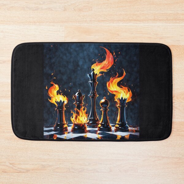 Item preview, Blazing Chess Art designed and sold by Planetporridge.