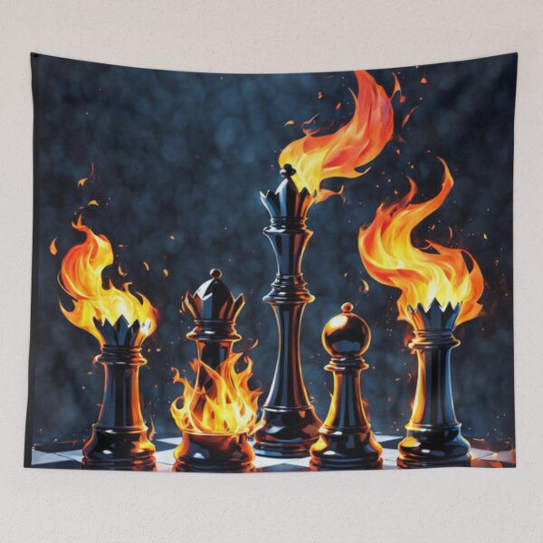 Item preview, Blazing Chess Art designed and sold by Planetporridge.