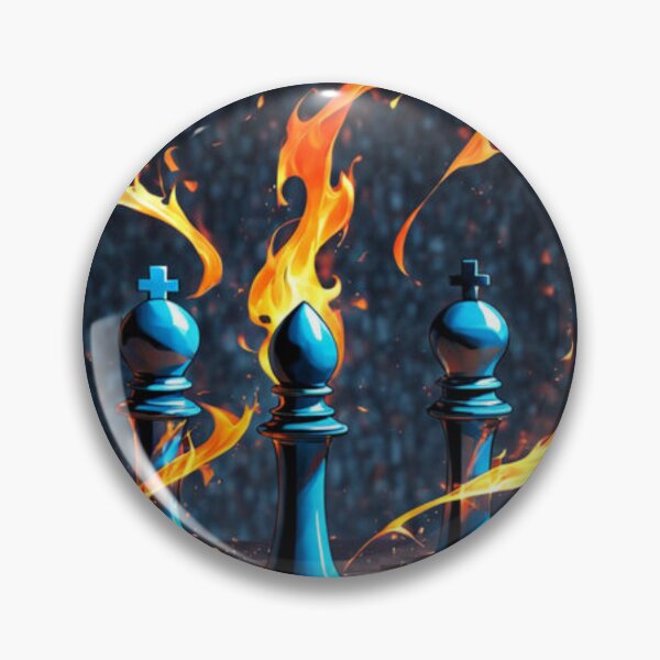 Item preview, Blazing Chess Design designed and sold by Planetporridge.