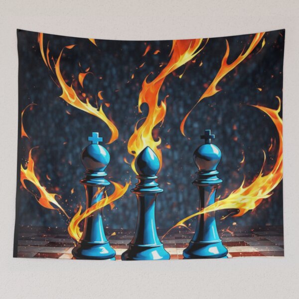 Item preview, Blazing Chess Design designed and sold by Planetporridge.