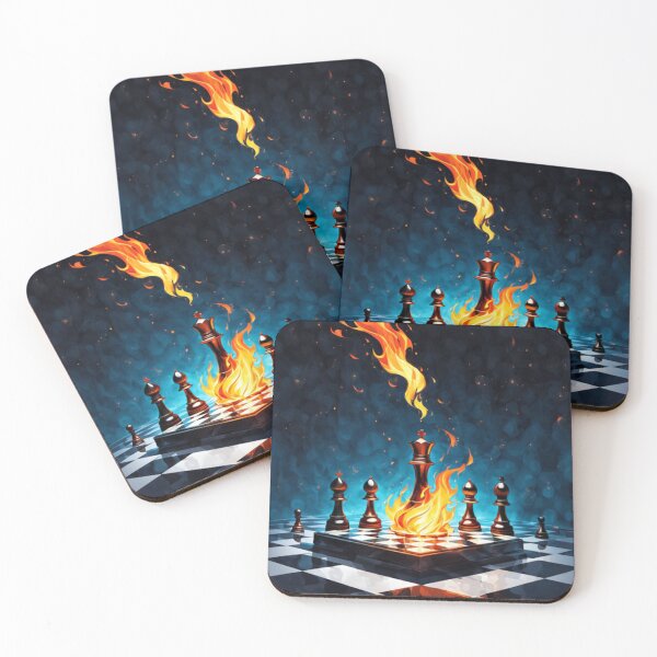Item preview, Chess on Fire designed and sold by Planetporridge.