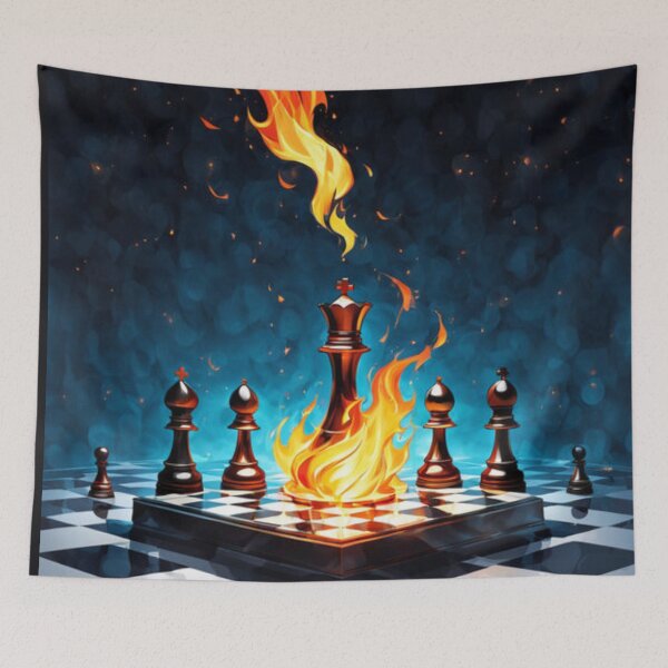 Item preview, Chess on Fire designed and sold by Planetporridge.