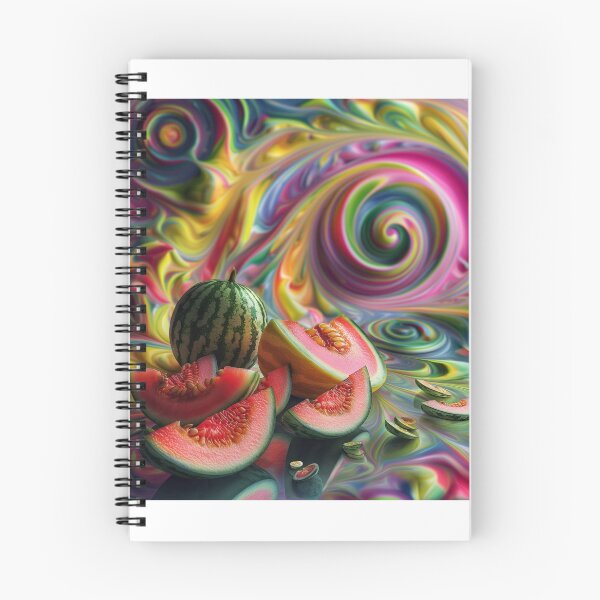 Item preview, slices of watermelon and melon designed and sold by Love-Light-Bite.