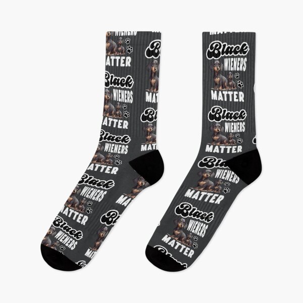 Item preview, Black Wieners matter designed and sold by Colorfulman.