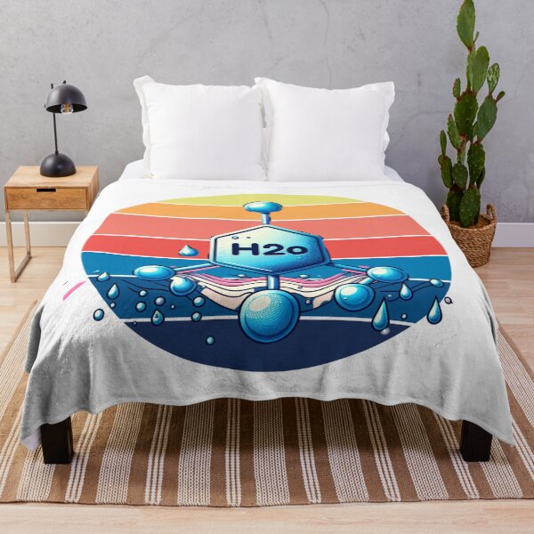 Item preview, Unleash the Science Geek Within: Grab This H2O Molecule T-Shirt designed and sold by StyleFused.