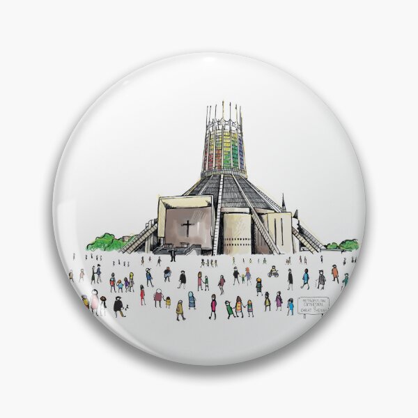 Item preview, Paddy's Wigwam, Liverpool,  Cathedral, Illustrated Tribute designed and sold by FoleyPottery.