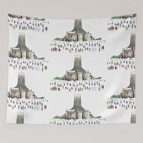Item preview, Paddy's Wigwam, Liverpool,  Cathedral, Illustrated Tribute designed and sold by FoleyPottery.