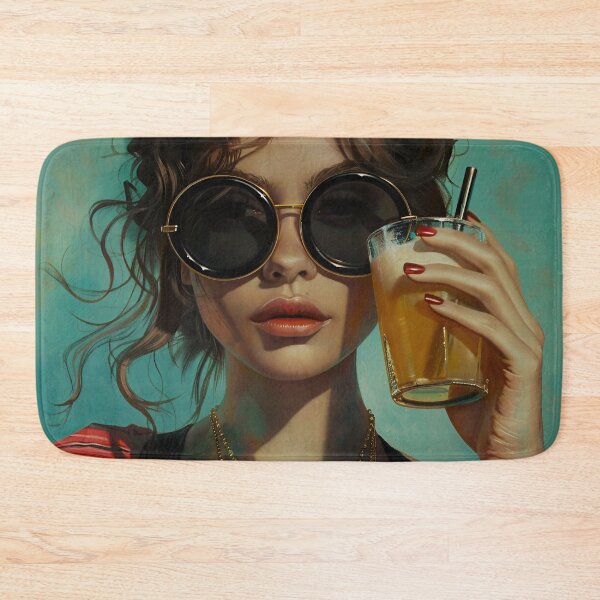 Item preview, Cheryl is a Pretty Woman from The Eighties - Vintage Female Portrait designed and sold by HighlyDeep.