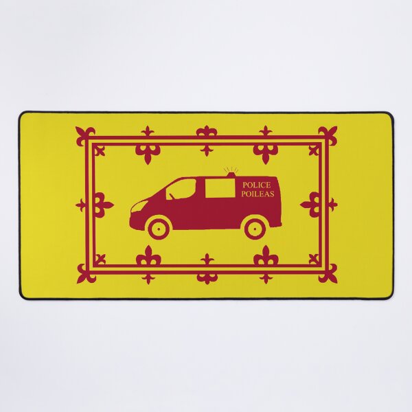 Item preview, Police Van Scottish Royal Banner Flag (bhan poileas bratach rìoghail na h-Alba) designed and sold by JonathanR1994.