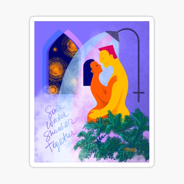 Item preview, Shower Together designed and sold by Anna Shvets (aevedd_art).