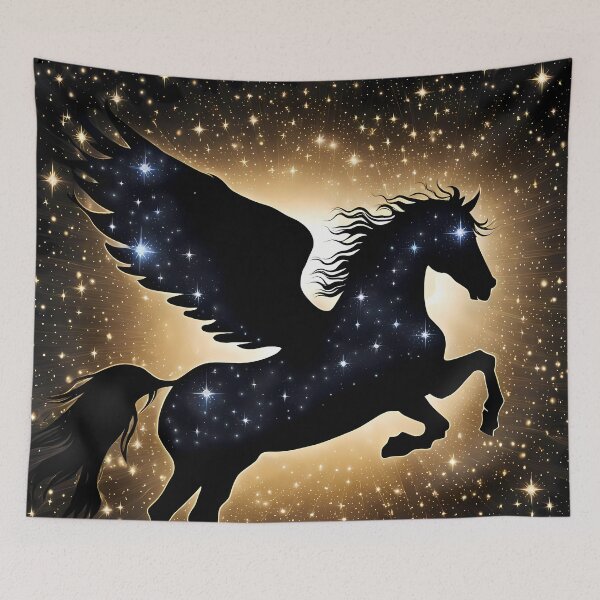 Item preview, Starry Pegasus, Ai Generated Art  designed and sold by ACC .