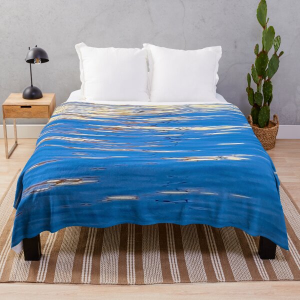 Item preview, gold and blue reflections designed and sold by Tereza Pilar  Art.