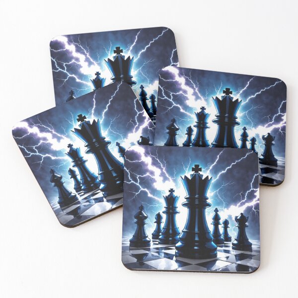 Item preview, Electric Chess Art designed and sold by Planetporridge.