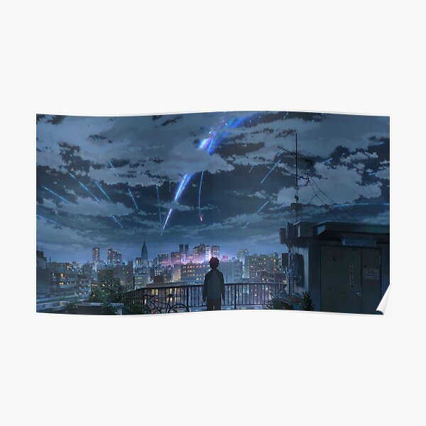 Kimi No Na Wa Posters Redbubble