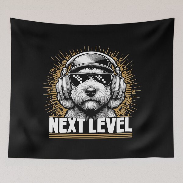 Item preview, Goldendoodle Hip Hop Dog Next Level Gift designed and sold by Pineapple-Tree.