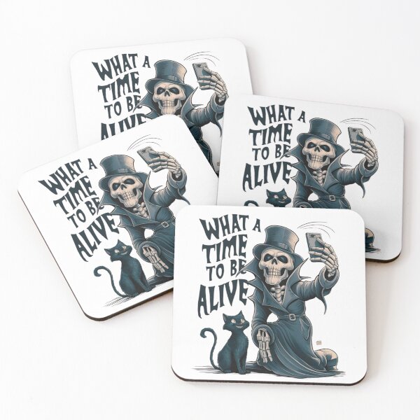 Item preview, "What a time to be alive" T-shirt - Cute, Funny, and Spooky Design designed and sold by The Breathtaking You.