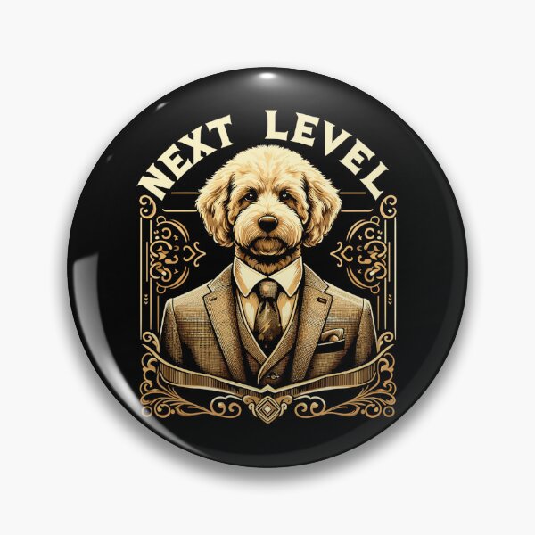Item preview, Goldendoodle Dog Next Level Suit Gift designed and sold by Pineapple-Tree.