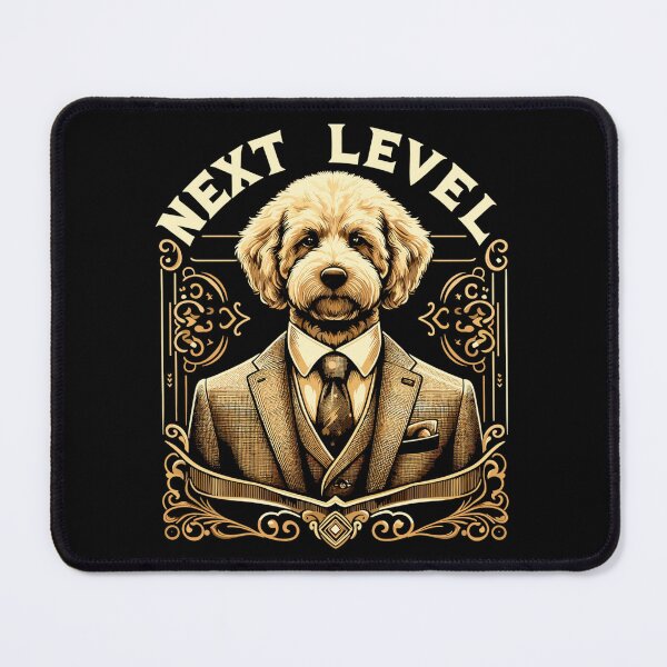 Item preview, Goldendoodle Dog Next Level Suit Gift designed and sold by Pineapple-Tree.