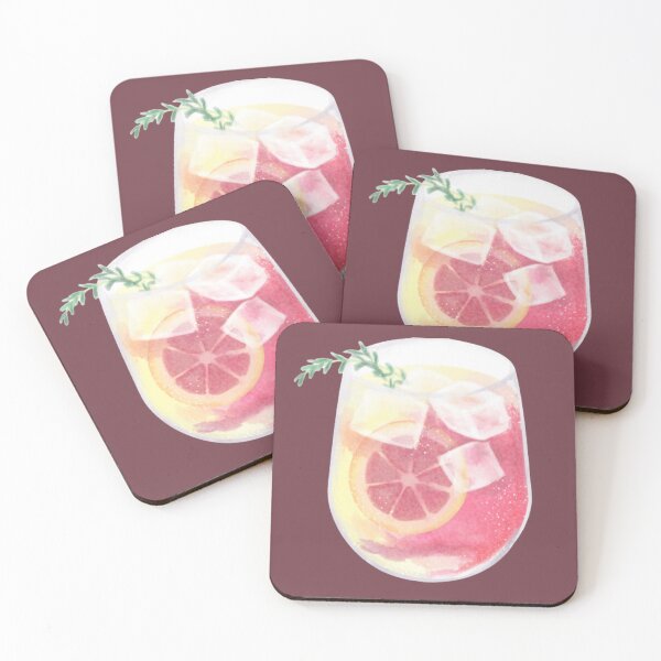 Item preview, Blood Orange Pink Cocktail designed and sold by MidnightInk Designs.