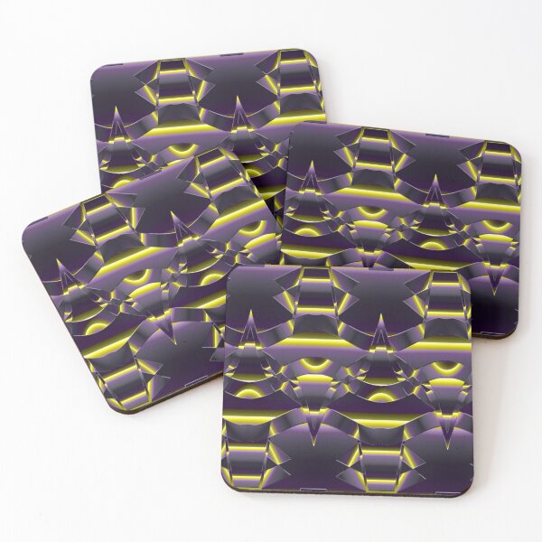 Item preview, Purple and Yellow Robot Guard Pattern designed and sold by TheRulerofEarth.
