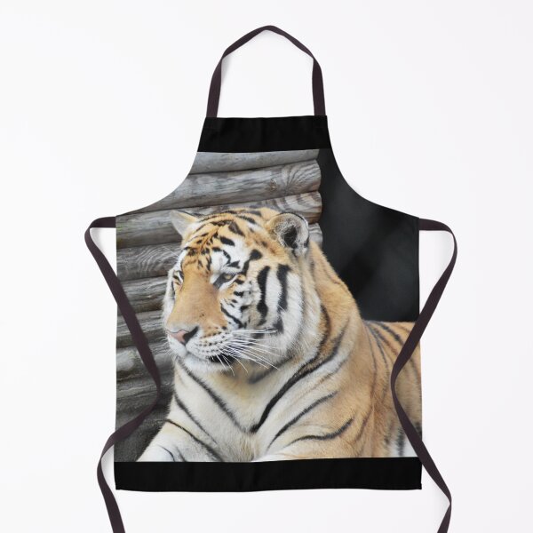Item preview, Regal Tiger Resting by Wooden Wall designed and sold by The-RoseStudios.