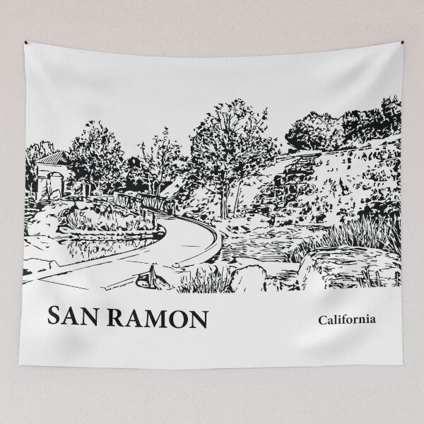 Item preview, San Ramon California designed and sold by Lakeric Cityscapes.