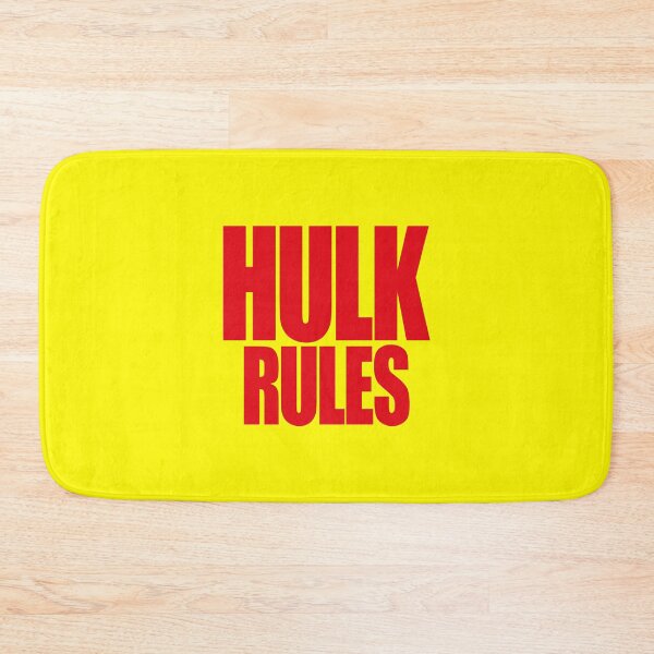 Item preview, Hulk Rules - Fan Art designed and sold by two34.