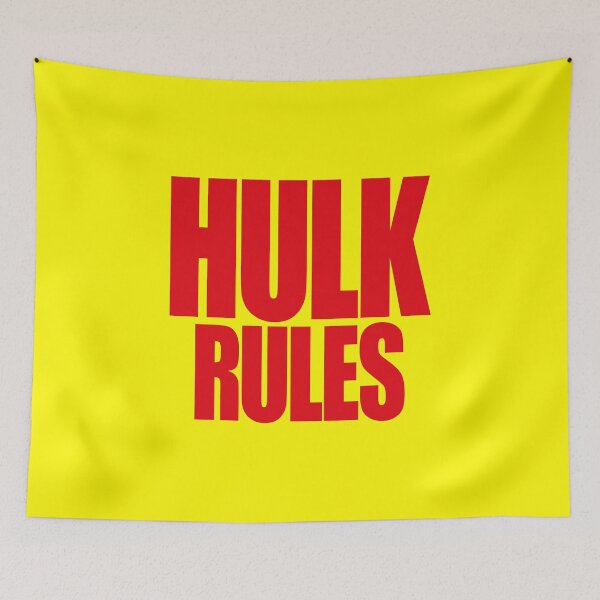 Item preview, Hulk Rules - Fan Art designed and sold by two34.
