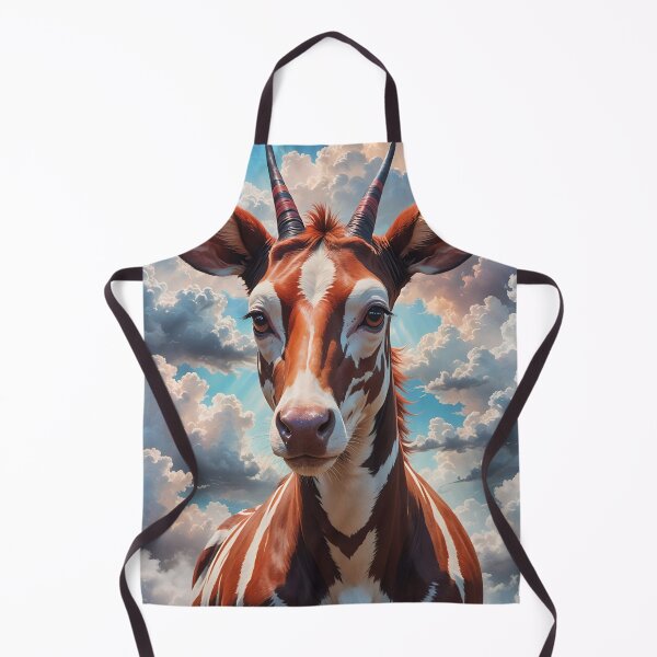 Item preview, Cute African Okapi Animal Portrait designed and sold by TheArtOfPat.