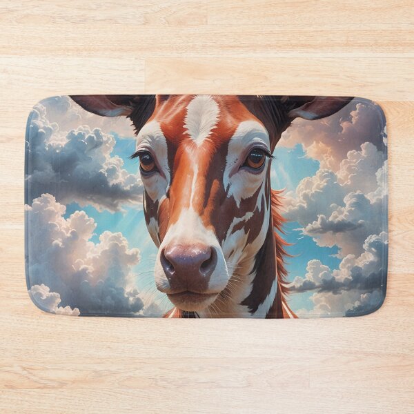 Item preview, Cute African Okapi Animal Portrait designed and sold by TheArtOfPat.