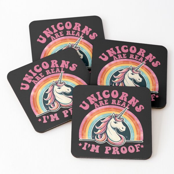 Item preview, Funny and trendy rainbow retro Vintage Unicorn quote design. Humorous gift for unique unicorn lovers designed and sold by Unitepeople.