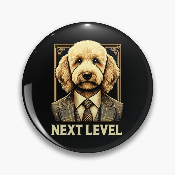 Item preview, Goldendoodle Dog Next Level Suit Gift designed and sold by Pineapple-Tree.