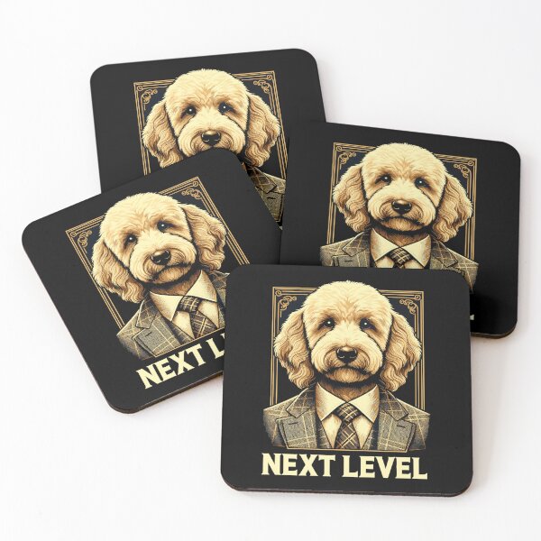 Item preview, Goldendoodle Dog Next Level Suit Gift designed and sold by Pineapple-Tree.