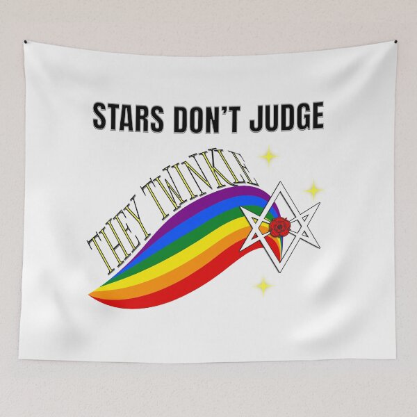 Item preview, Star's Don't Judge - They Twinkle designed and sold by smokewolf.