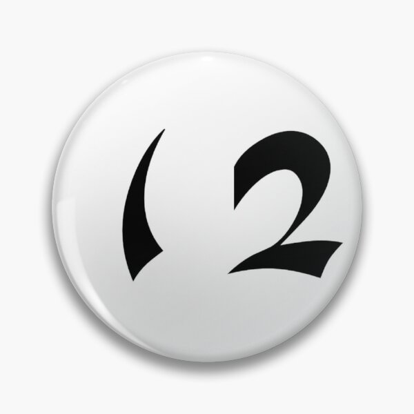 Item preview, 12, twelve, black, shangai designed and sold by Numbers-Art.